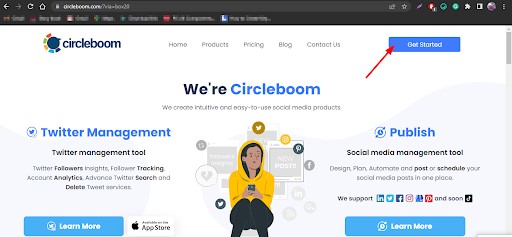 Create a Circleboom account.