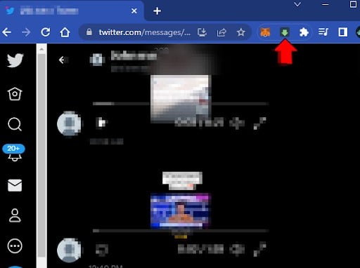 Select the video downloader extension.