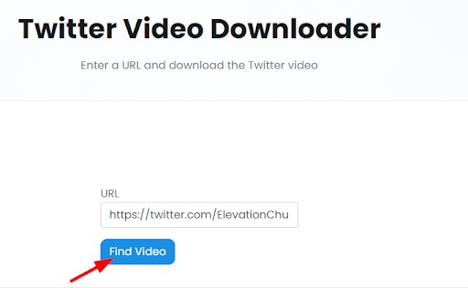 Paste the URL to find the video.