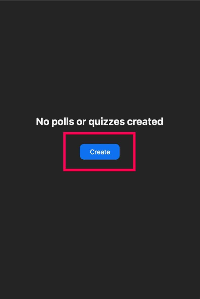 Click 2: Click Polls/Quizzes