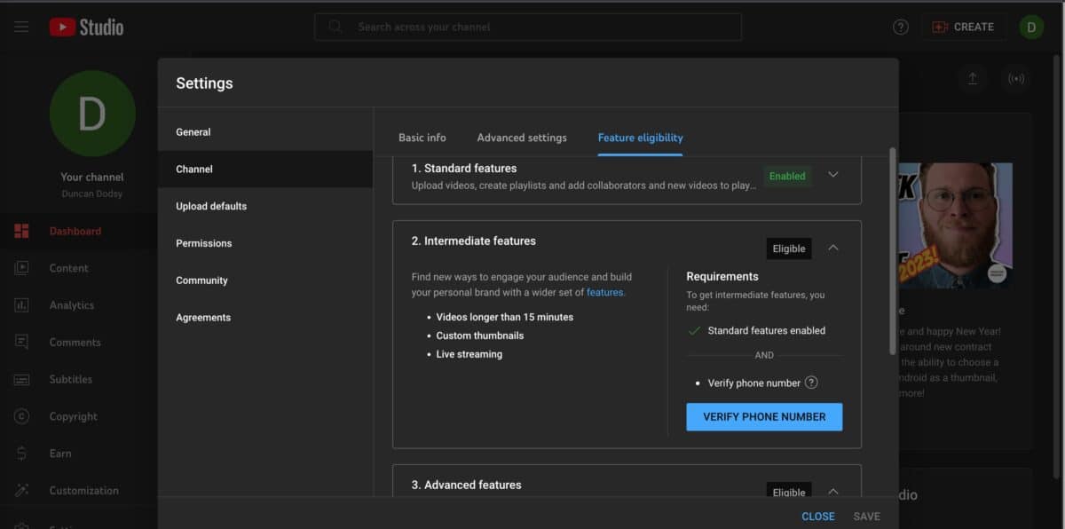 How to Verify That it's you in  Channel & YT Studio