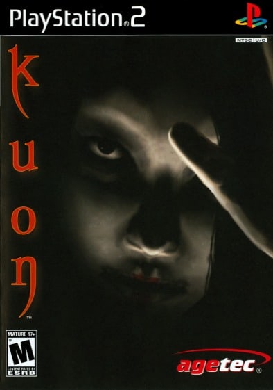 front cover of kuon ps2 game