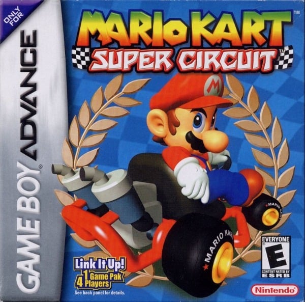 front cover of mario kart super circuity gbc