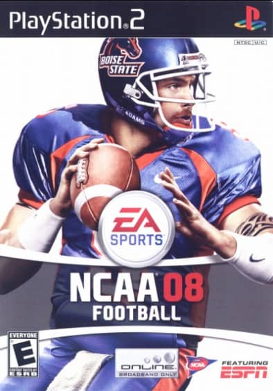 front cover of ncaa football 08
