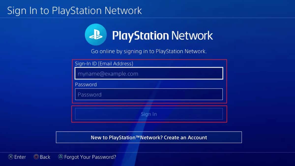 Verify PSN Account : Sign in to PlayStation Network (PSN) on a PlayStation  5 Console