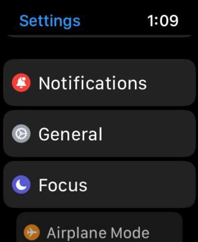 3. Open the Setting app on the Watch