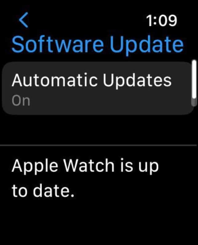5. Next, Choose to update the software