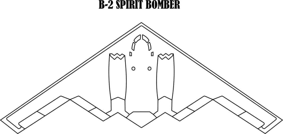 b-2 spirit bomber northrop aircraft