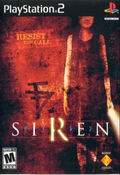 front cover of siren ps2 game
