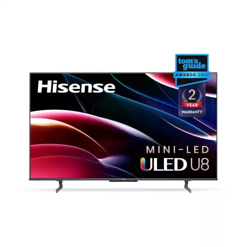 Hisense U8H QLED 4K Google Smart TV