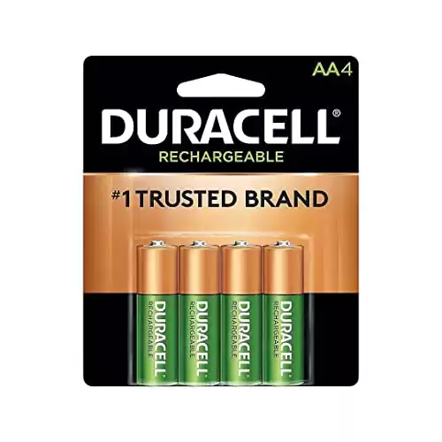 DURNLAA4BCD - Rechargeable StayCharged NiMH Batteries