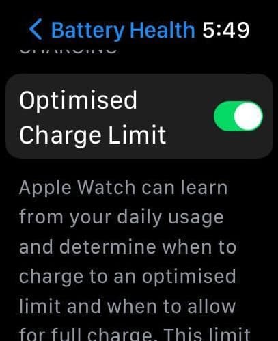 How to check battery on Apple Watch