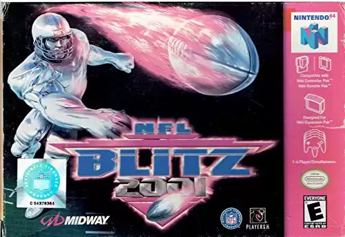 NFL Blitz 2001 - Nintendo 64 (Jewel case)