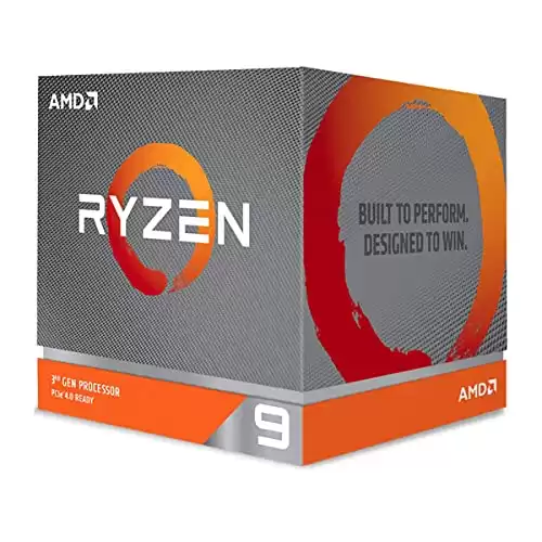 AMD Ryzen 9 3900X 12-core, 24-thread unlocked desktop processor