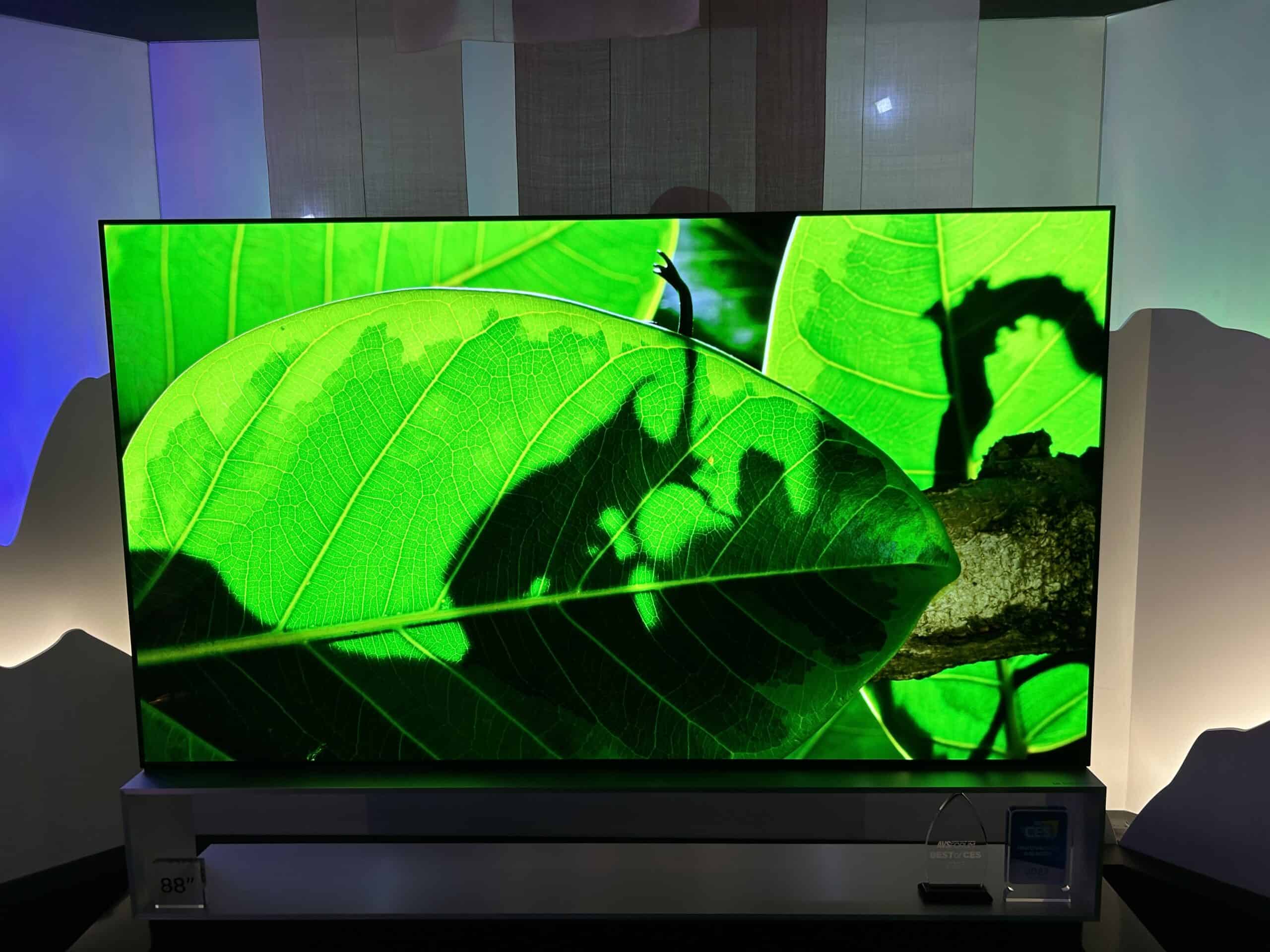 New LG OLED TV at CES 2023