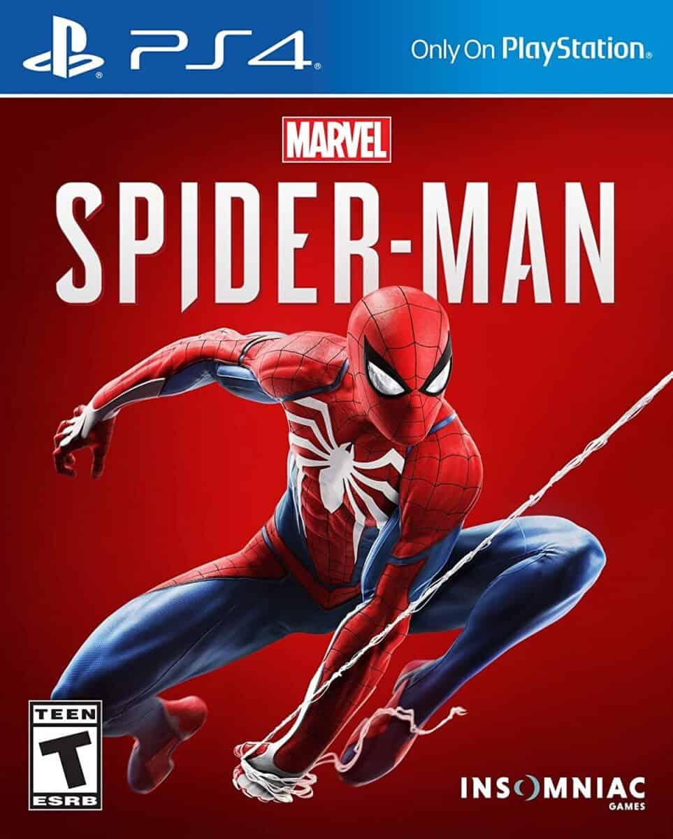 The front cover of Spider-Man PlayStation Now games