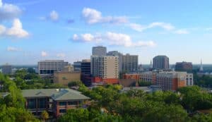 skyline of downtown Tallahassee