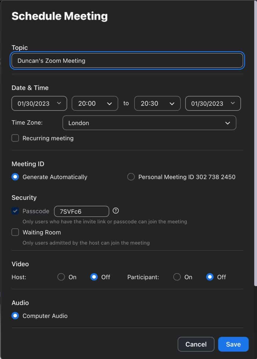 How to share audio on Zoom