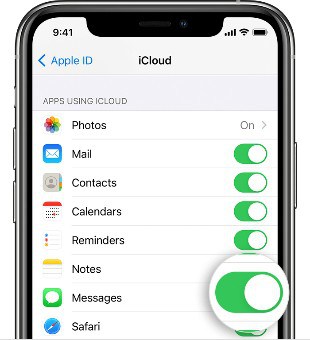 iMessage on Mac, settings