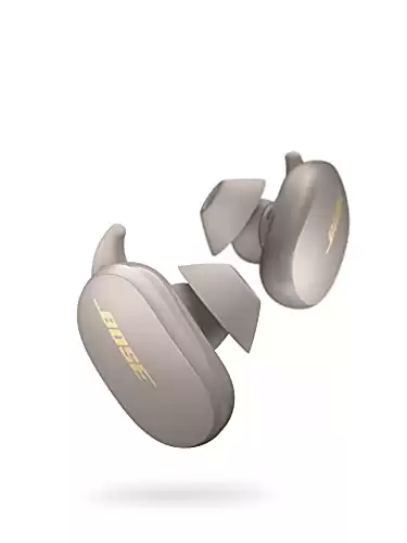Bose QuietComfort® Noise Cancelling Earbuds – True Wireless Earphones, Sandstone, World Class Bluetooth Noise Cancelling Earbuds with Charging Case - Limited Edition