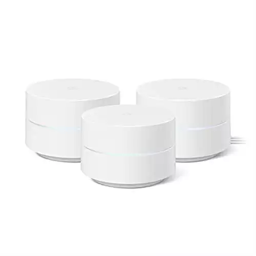 Google Wifi – AC1200 – Mesh WiFi System – Wifi Router – 4500 Sq Ft Coverage – 3 pack