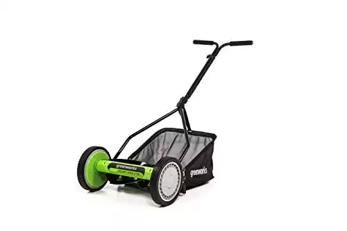 Greenworks 14-Inch Reel Lawn Mower