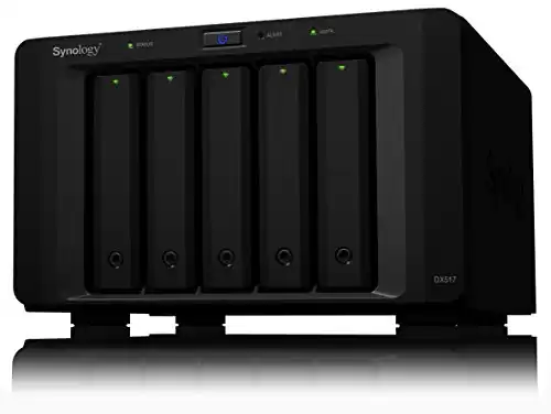 Synology 5bay Expansion Unit DX517 (Diskless) 157 mm x 248 mm x 233 mm