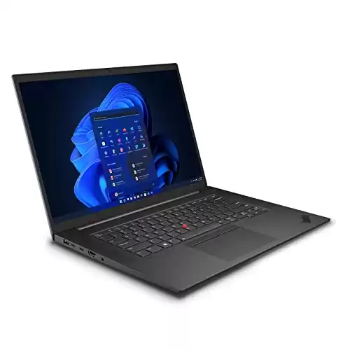 Lenovo ThinkPad P1 Gen 5 Intel Core i9-12900H, 14C, 16.0" WQUXGA (3840x2400) IPS 600nits, 64GB RAM, 2TB SSD, NVIDIA RTX A5500, Backlit KYB, Fingerprint Reader, Windows Pro