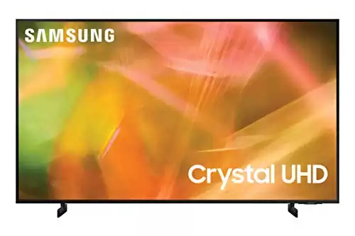 SAMSUNG 43-Inch Class Crystal 4K UHD AU8000 Series HDRSmart TV with Alexa Built-In
