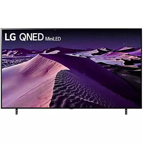LG 75-Inch Class QNED85 Series Alexa Built-in 4K Smart TV, HDMI, 120Hz Refresh Rate, AI-Powered 4K, Dolby Vision IQ and Dolby Atmos, WiSA Ready, Cloud Gaming (75QNED85UQA, 2022)