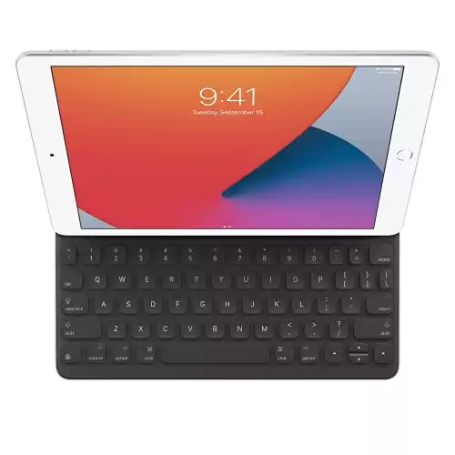 Apple Smart Keyboard for iPad (9th, 8th and 7th Generation) and iPad Air (3rd Generation) – US English
