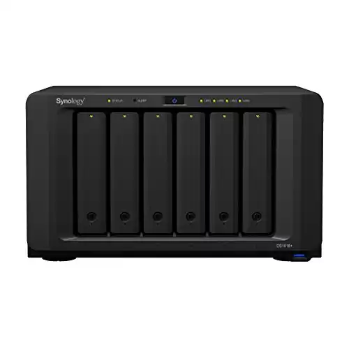 Synology DiskStation DS1618+ NAS Server for Business with Intel 2.1GHz CPU, 32GB Memory, 6TB SSD Storage, DSM Operating System, iSCSI Target Ready