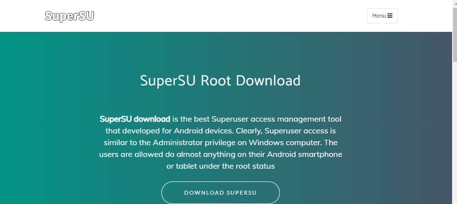 Step 1: Download and install the SuperSU app from its official SuperSU website. Remember where the file ends up because you must locate it later. 