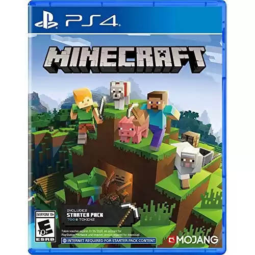 Cordal Minecraft Starter Collection - PlayStation 4, PlayStation 5