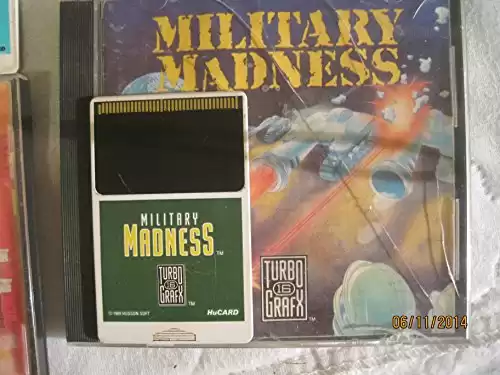 Military Madness TurboGrafx 16 Video Game