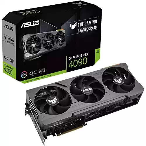 ASUS TUF GeForce RTX® 4090 OC Edition Gaming Graphics Card TUF-RTX4090-O24G-GAMING