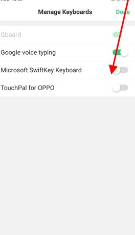 how to change the keyboard on android