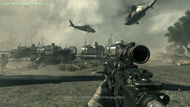 screenshot of call of duty modern warfare 3