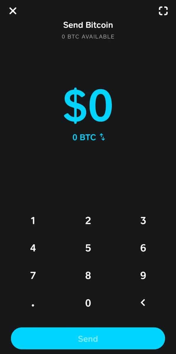Send Bitcoin Cash App
