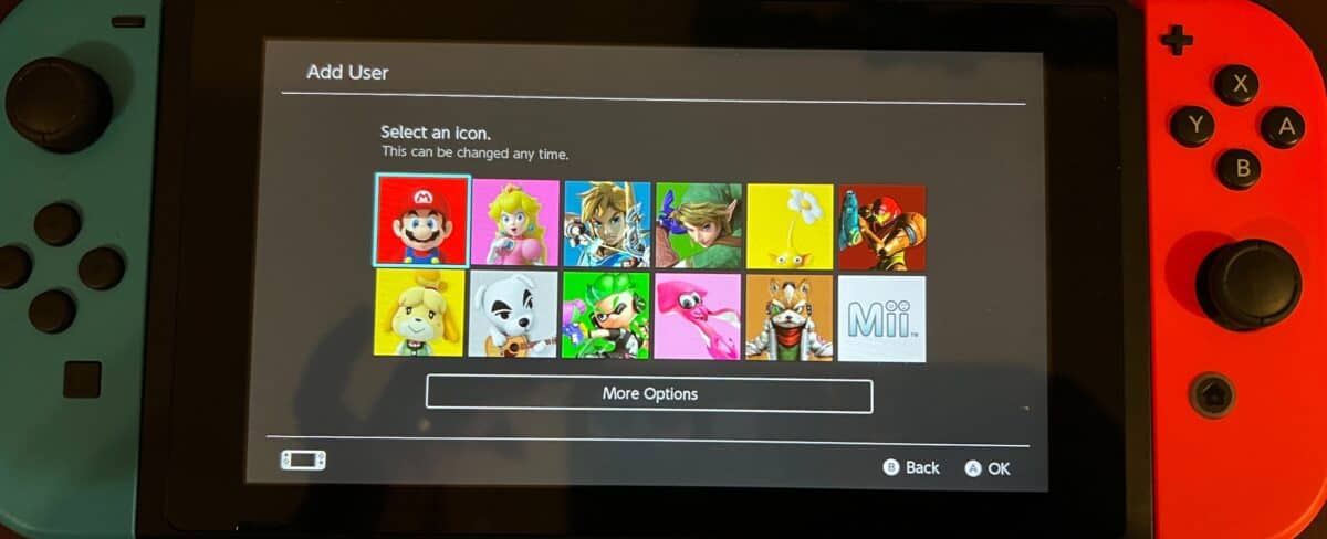 How to Add a User to Nintendo Switch