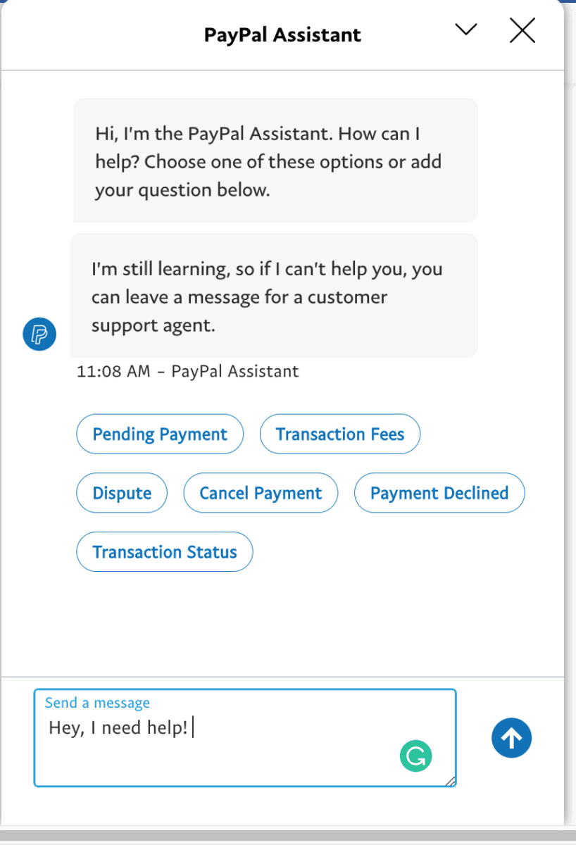 how to contact PayPal