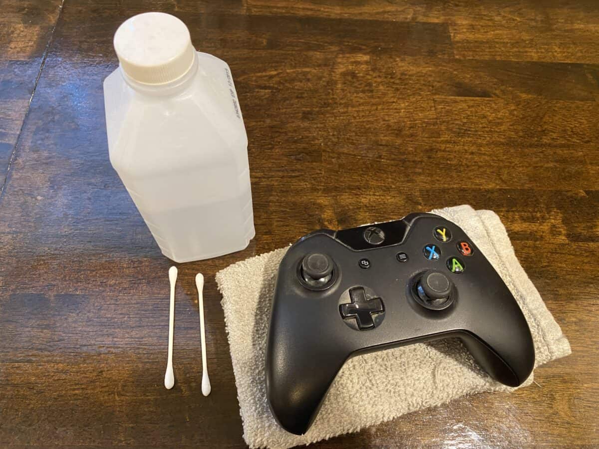 Clean Xbox One Controller, Gather Supplies