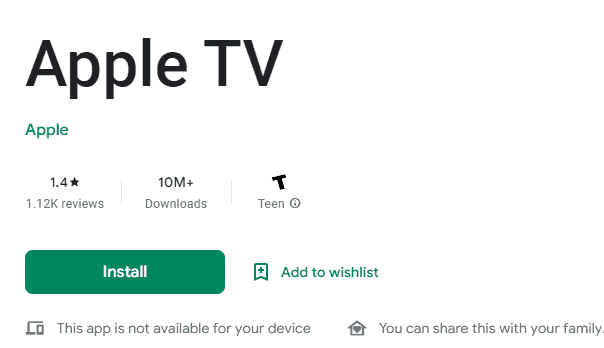 Watch apple discount tv on android