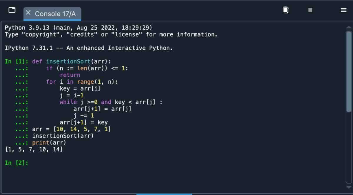 Insertion sort – Wikipédia, a enciclopédia livre