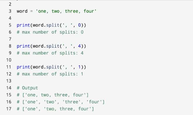 String | Split() With A Max Number of Splits 