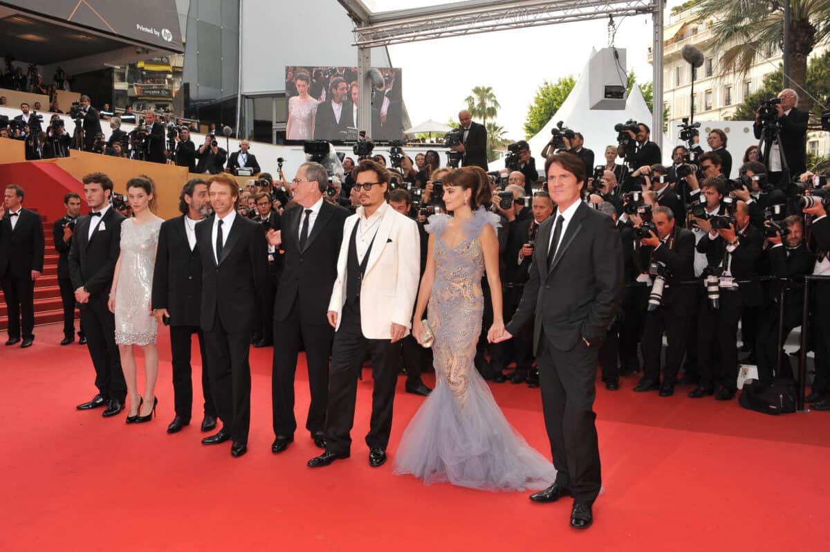 pirates of the caribbean on stranger tides cast red carpet event cannes