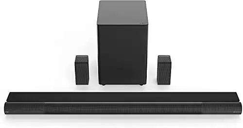 VIZIO Elevate Sound Bar for TV with Subwoofer and Bluetooth