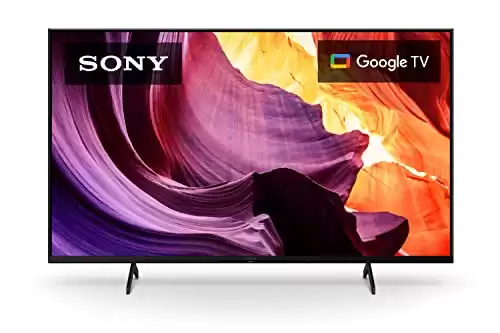 Sony 43″ 4K Ultra HD TV X80K Series: LED Smart Google TV (2022)