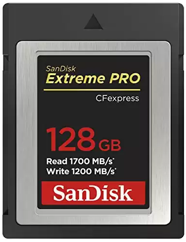 SanDisk 128GB CFexpress Card