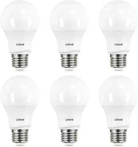 Linkind A19 LED Light Bulbs Dimmable
